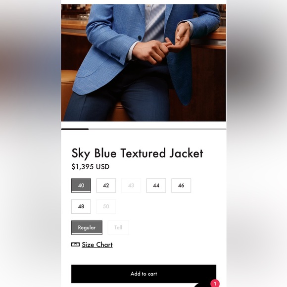 Men’s custom Samuelsohn jacket.. - Picture 2 of 8